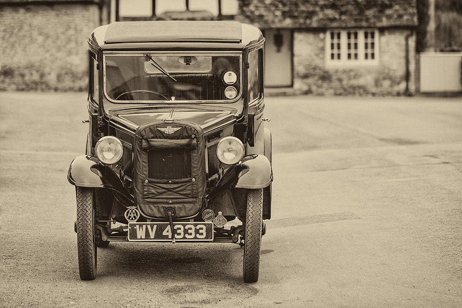 Vintage Car Photograph by Clare Bambers