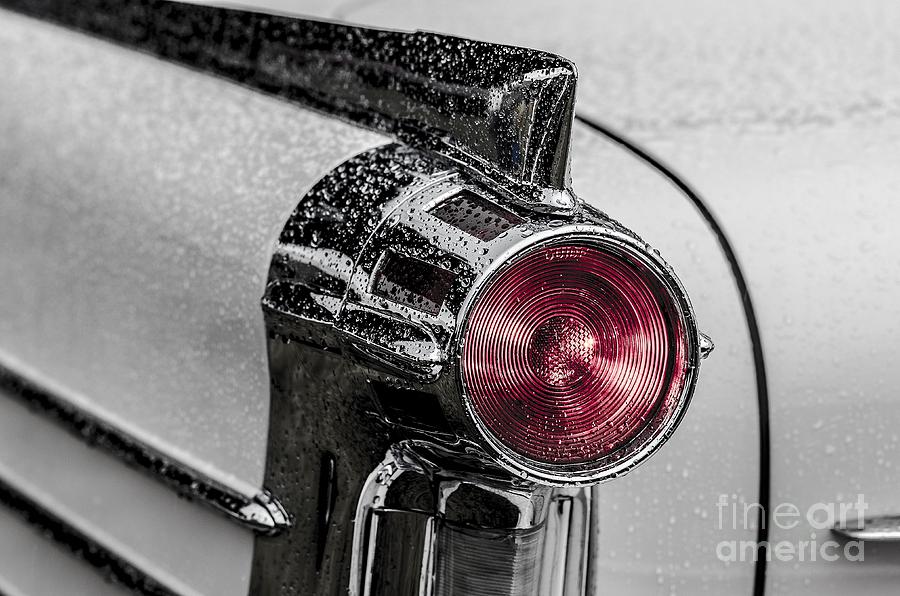 Vintage Car Rain Photograph by Edward Fielding