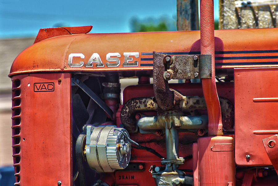 Vintage Case S Series Tractor Photograph by Eugene Campbell