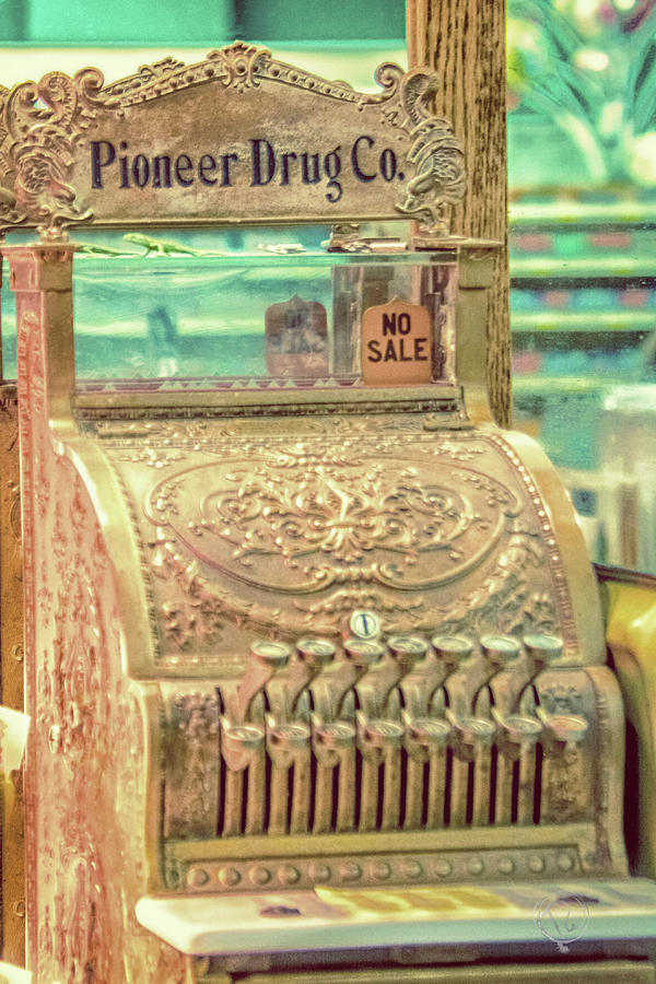 Vintage Cash Register Photograph by Pamela Williams