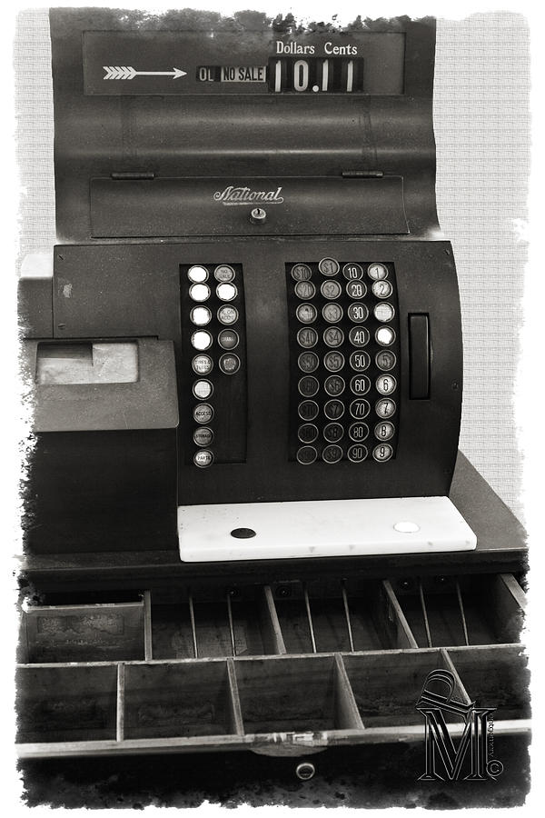 Vintage Cash Register Photograph by Patricia Montgomery