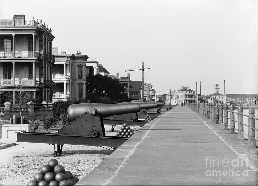 Vintage Charleston Battery Photograph by Dale Powell