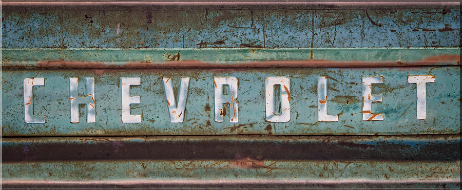 Vintage Chevrolet Tailgate Photograph by Lynn Bauer