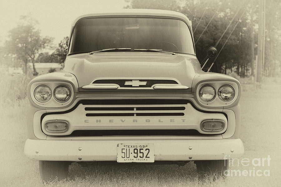 Vintage Chevrolet Truck Photograph