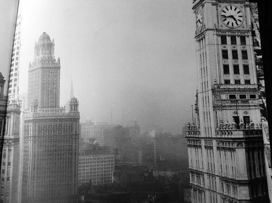 Vintage Chicago Photograph by Jacqueline Manos