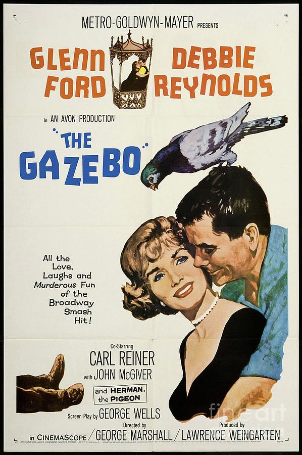 Vintage Classic Movie Posters, The Gazebo Painting