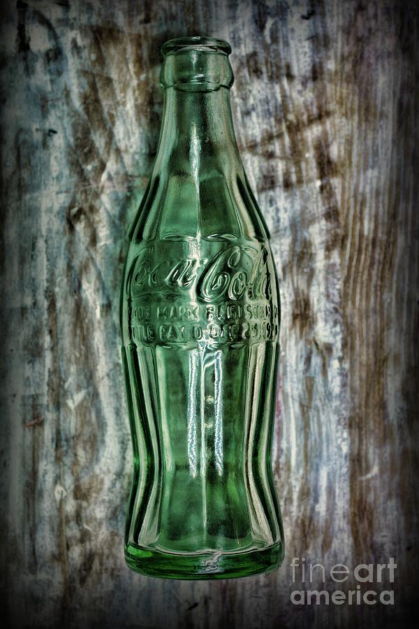 Vintage Coca Cola bottle Photograph by Paul Ward