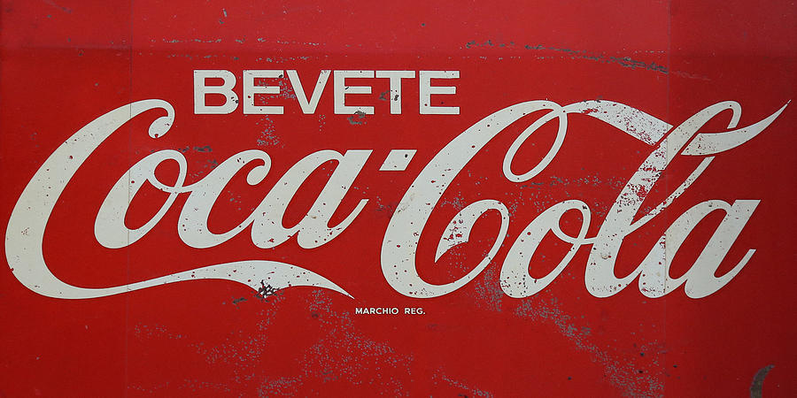 Vintage Coca Cola Sign Photograph by Andrew Fare