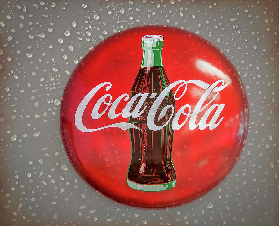 Vintage Coca Cola Sign Photograph by Gene Parks