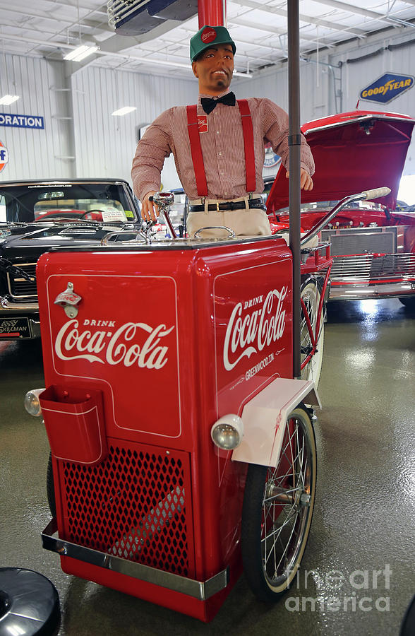 Vintage Coca Cola Wagon Photograph by Steve Gass