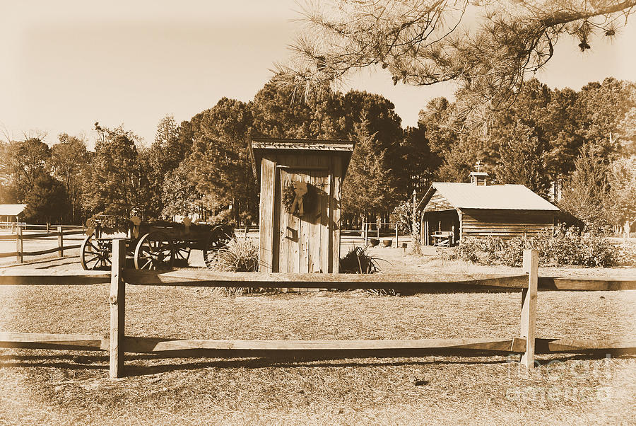 Vintage Country Scene Photograph by Bob Sample