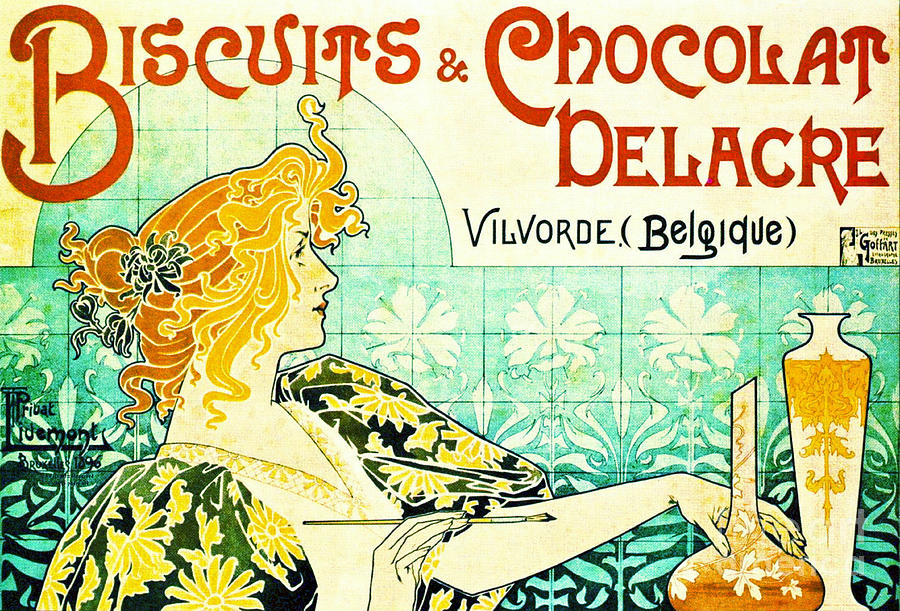 Vintage Dessert Ad 1896 Photograph by Padre Art
