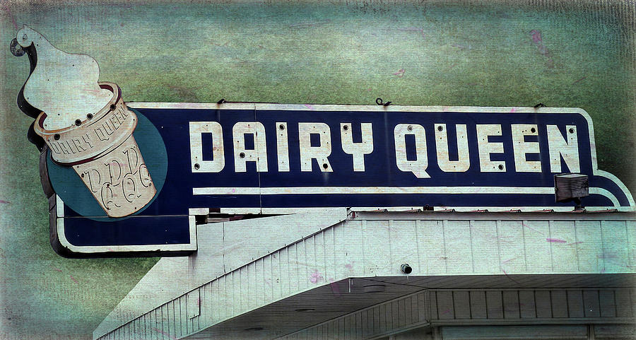 Vintage DQ Sign Photograph by Leslie Montgomery