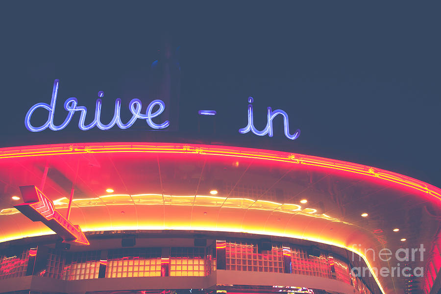 Vintage Drive in Photograph by Ray Shiu