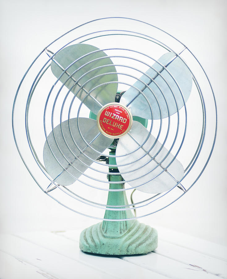 weekend antyder jøde Vintage Electric Fan 1950 Photograph by Terry DeLuco - Pixels