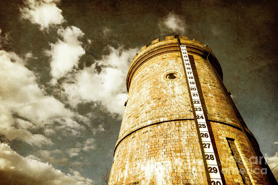 Vintage Evendale Water Tower Photograph by Jorgo Photography