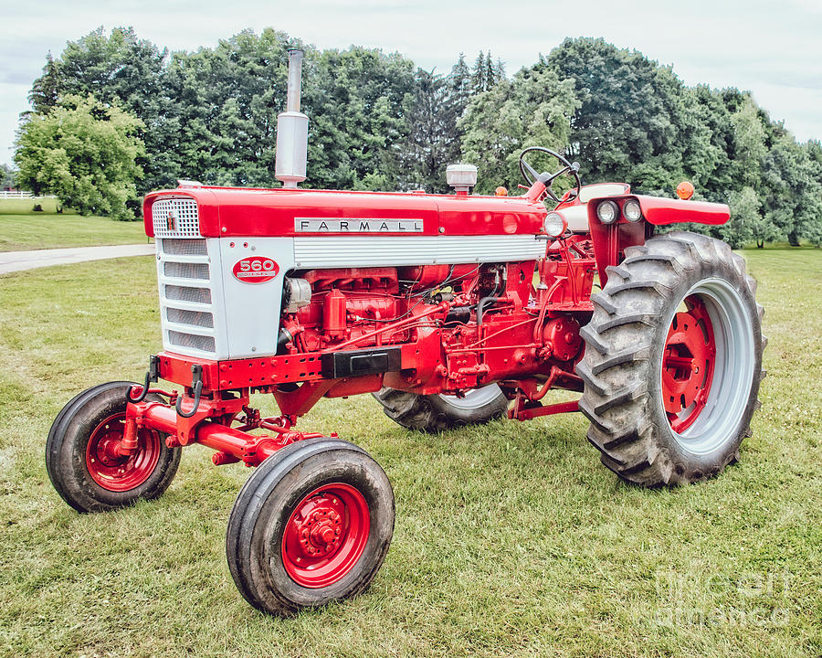 Vintage Farmall 560 Photograph By Emily Kay