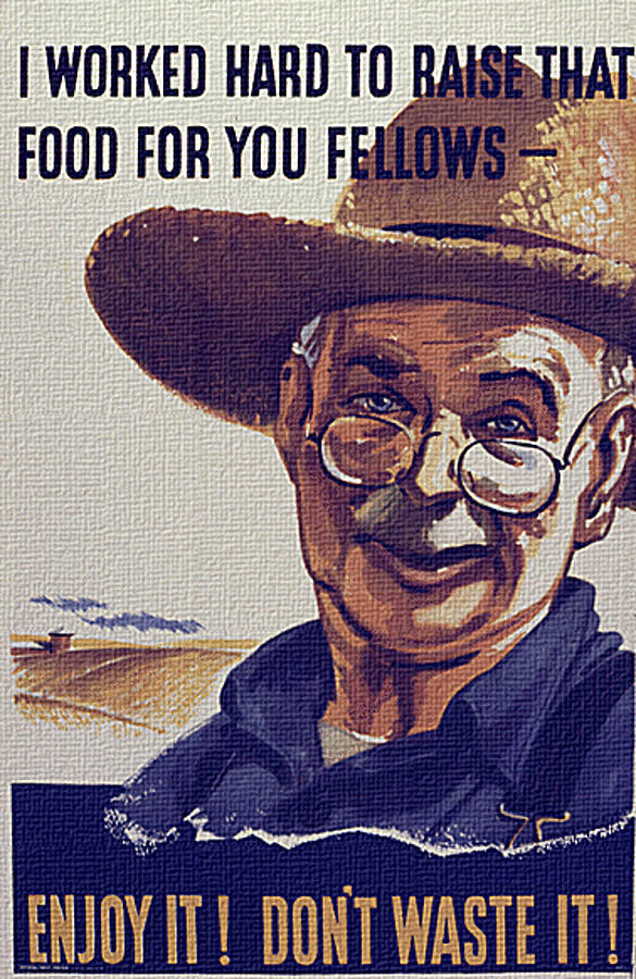 Vintage Farming Poster Painting by Vintage Pix