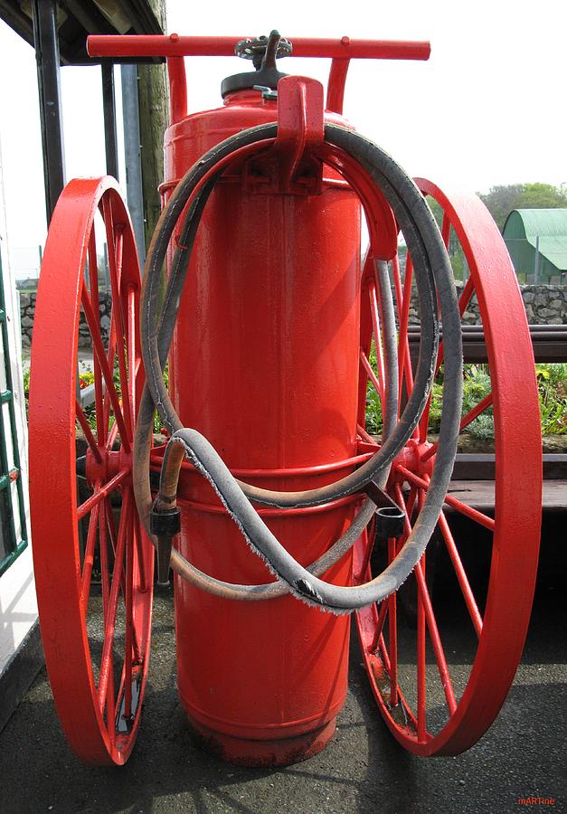 Vintage Fire Hose Photograph by Martine Murphy