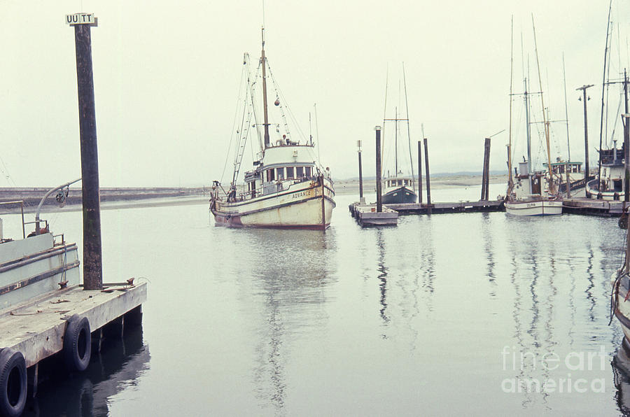 Advance-vintage Fishing Boat Photograph