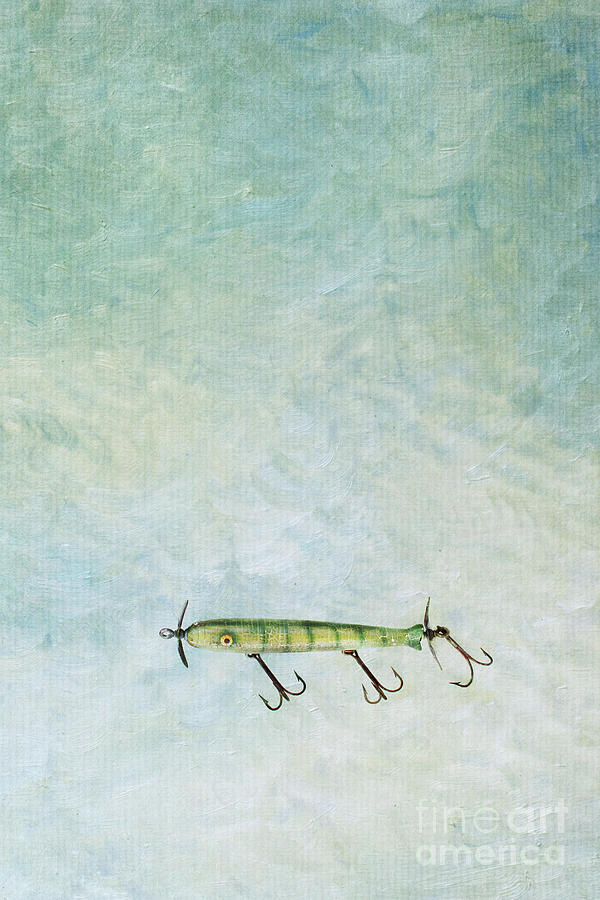 Vintage Fishing Lure Photograph by Stephanie Frey