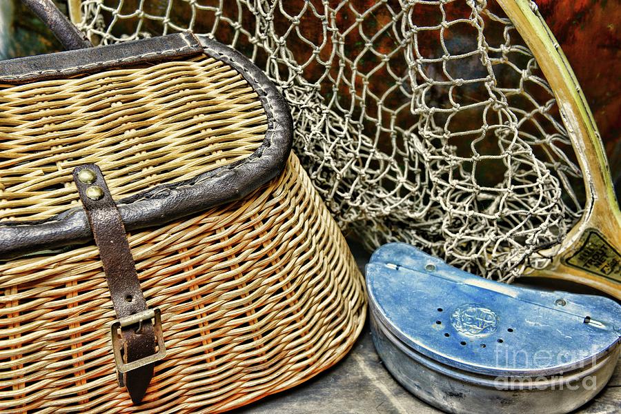 Vintage Fishing Tackle Photograph by Paul Ward - Fine Art America
