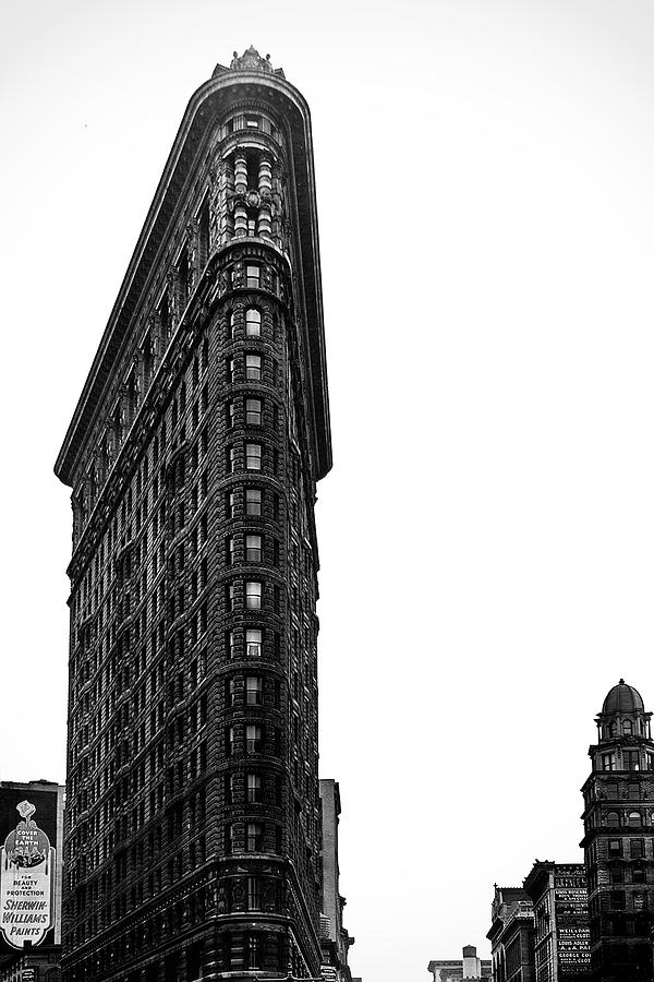 New York City Photograph - Vintage Flatiron Building by Visions of History