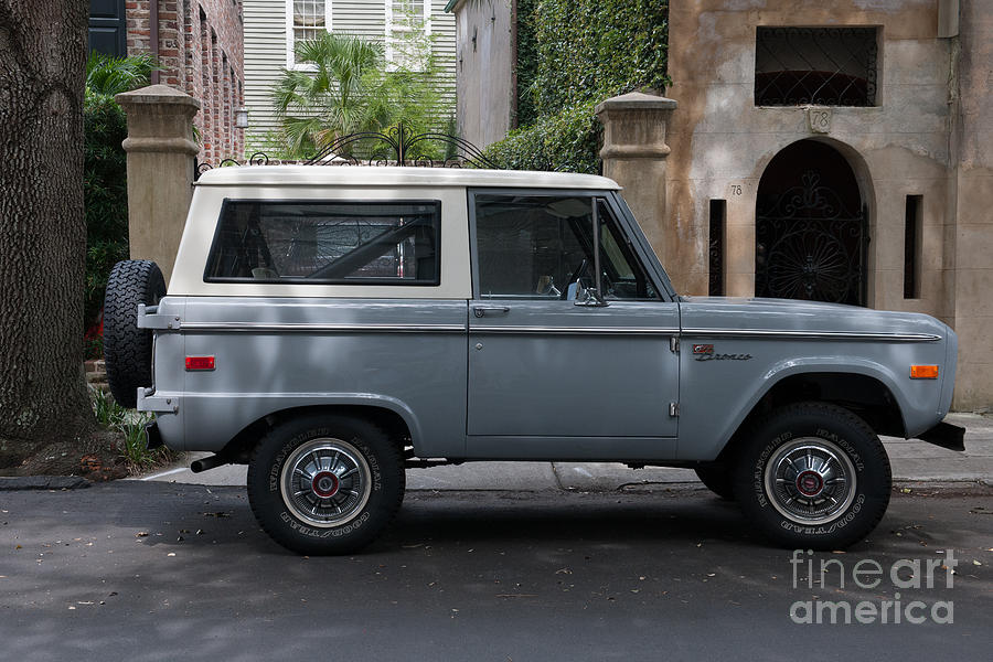 Vintage Ford Bronco Photograph by Dale Powell