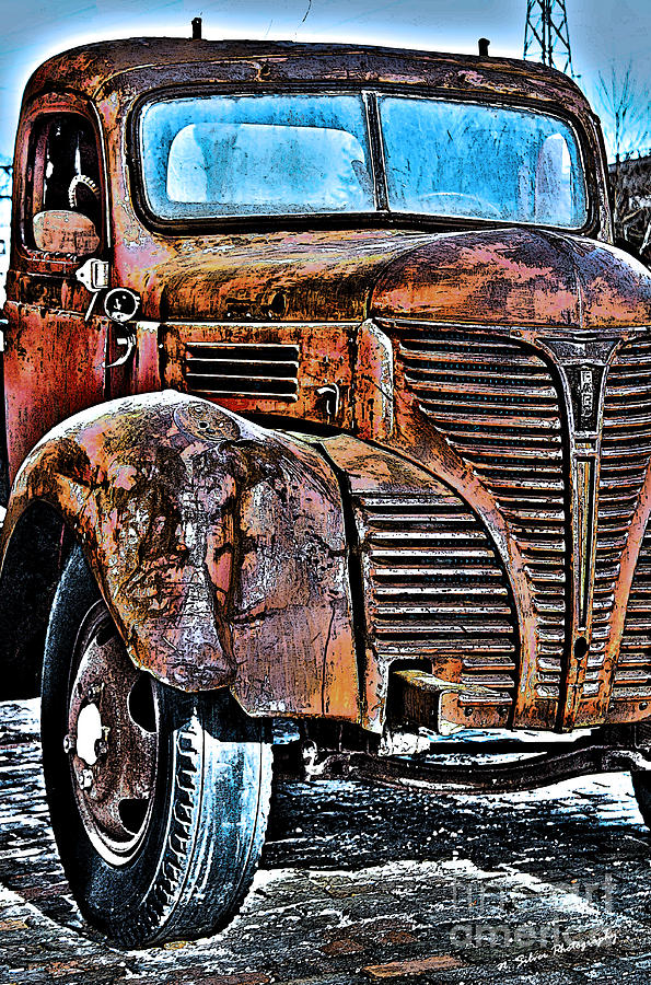 Vintage Fargo Truck Photograph by Nina Silver