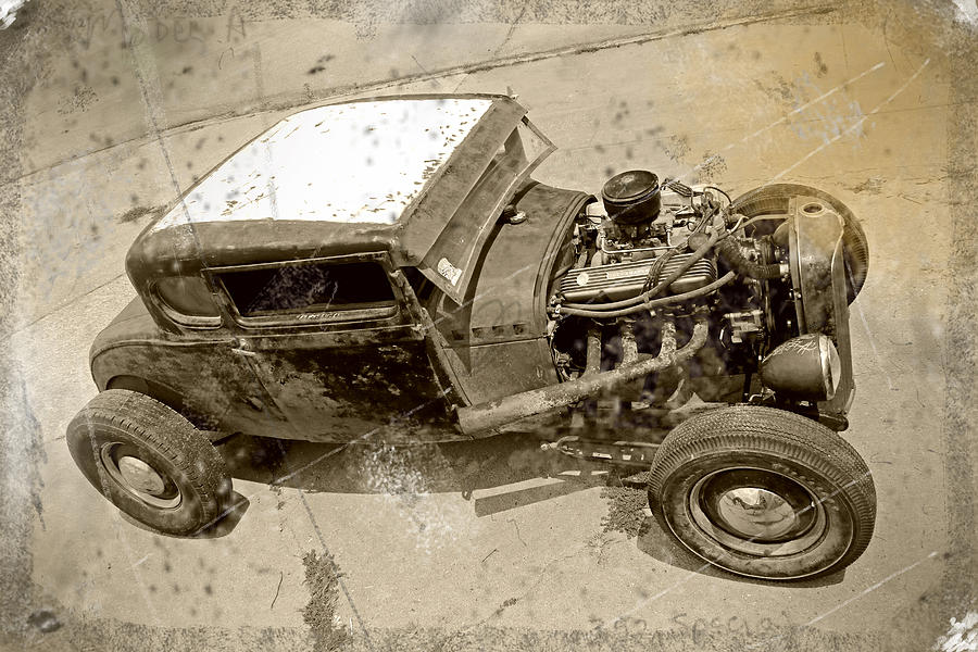 Vintage Ford Hot Rod Photograph by Christopher McKenzie