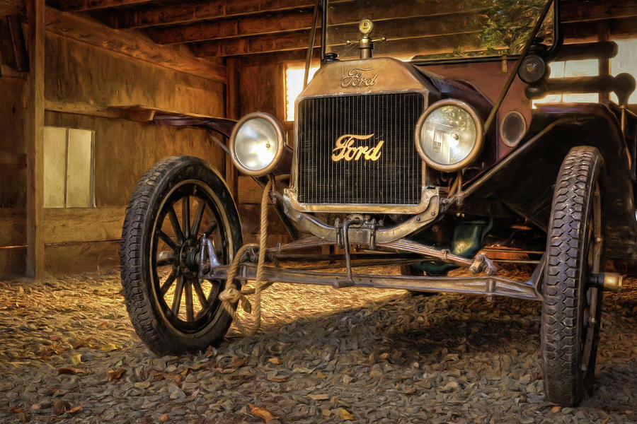 Vintage Ford Photograph by Lori Deiter