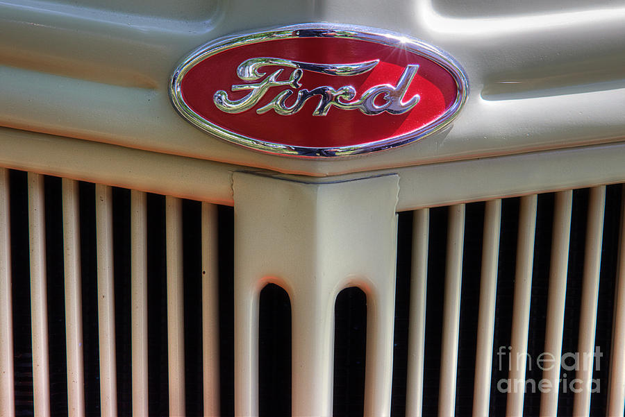 Vintage Ford Photograph by Michael Eingle