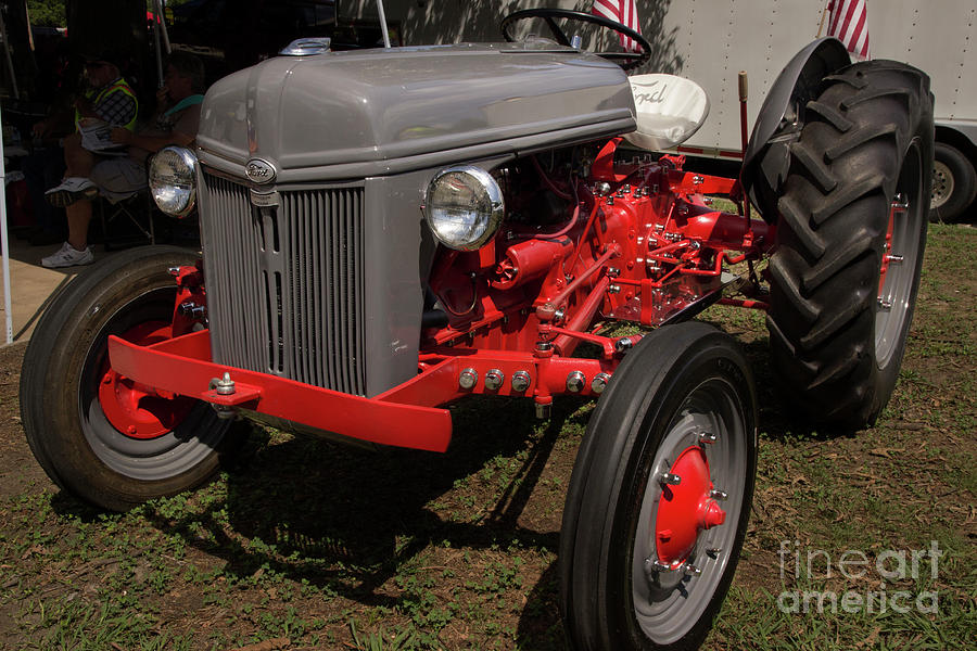 Vintage Ford Tractor Photograph by Mike Eingle