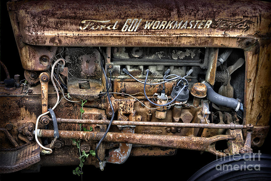 Vintage Ford Tractor Photograph by Walt Foegelle