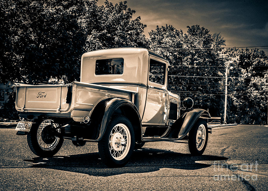 Vintage Ford Truck 2 Photograph by Pamela Taylor