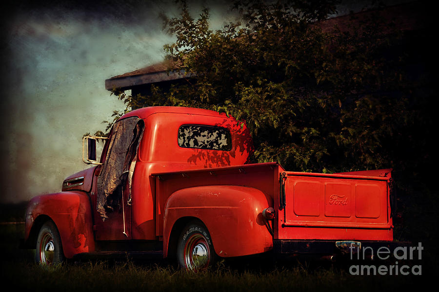 Vintage Ford Truck Photograph by Kathy M Krause