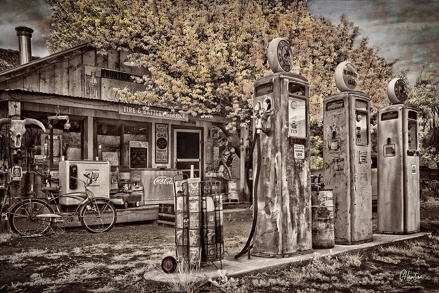 Vintage Gas Photograph