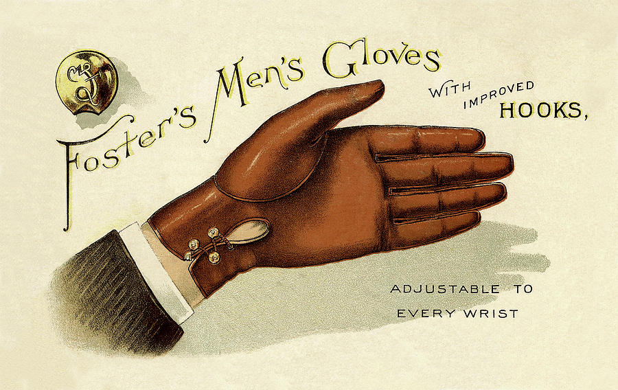 Vintage Glove Advertisement Photograph by Andrew Fare