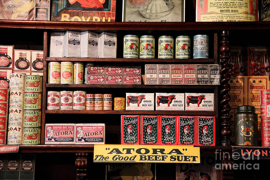 Vintage Grocers Photograph by SnapHound Photography