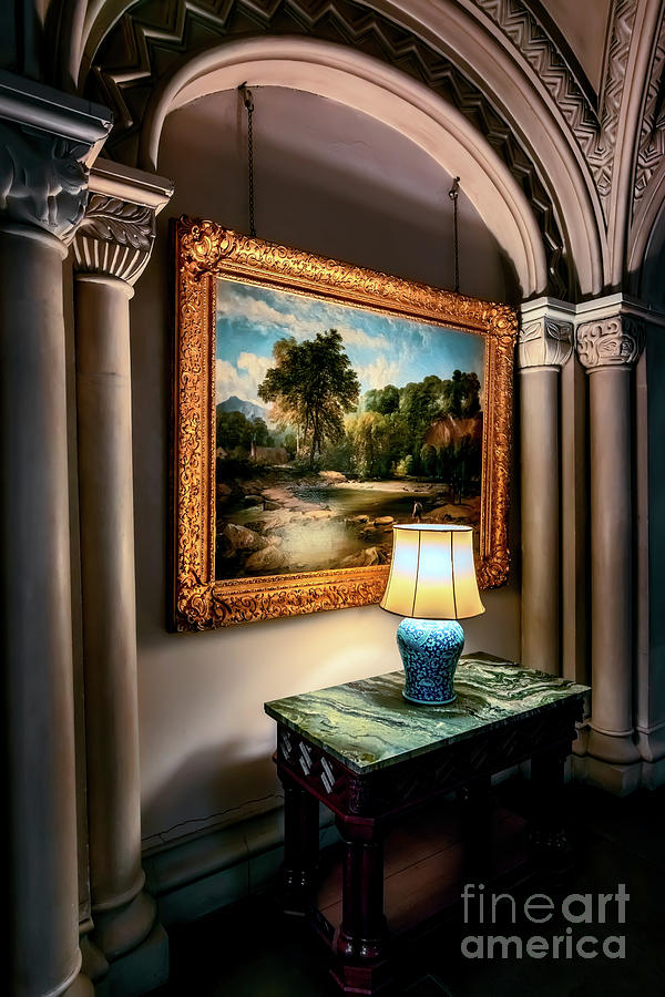 Vintage Hall Painting Photograph by Adrian Evans