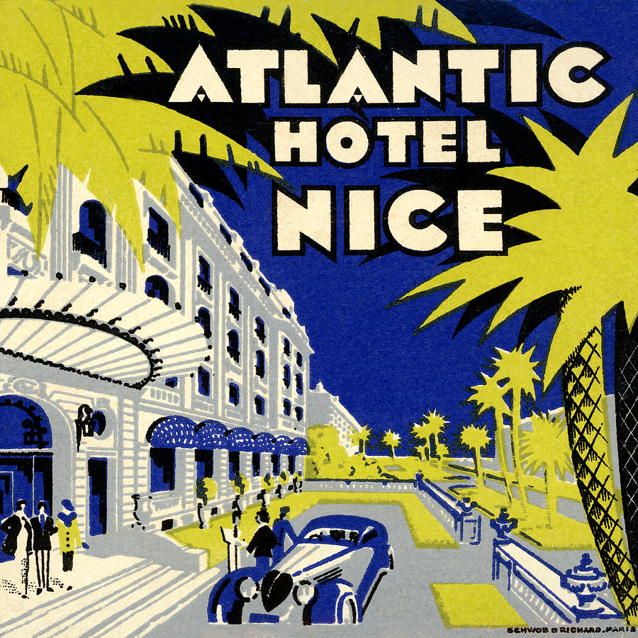 Vintage Hotel Ad Photograph by Andrew Fare