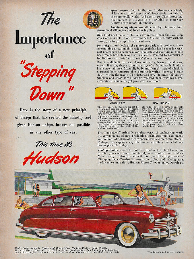Vintage Hudson ad Digital Art by James Smullins