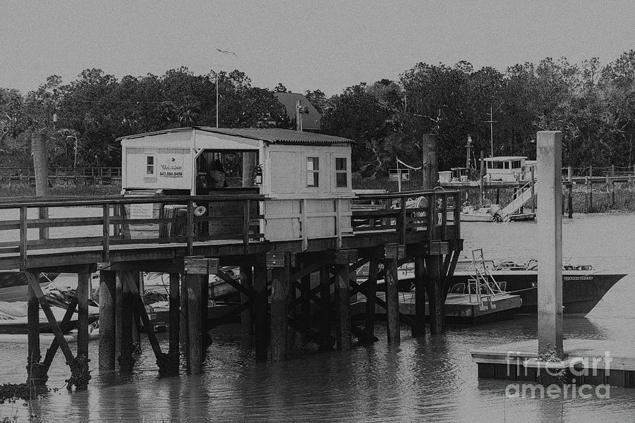 Vintage Isle of Palms Dock on the ICW Photograph by Dale Powell