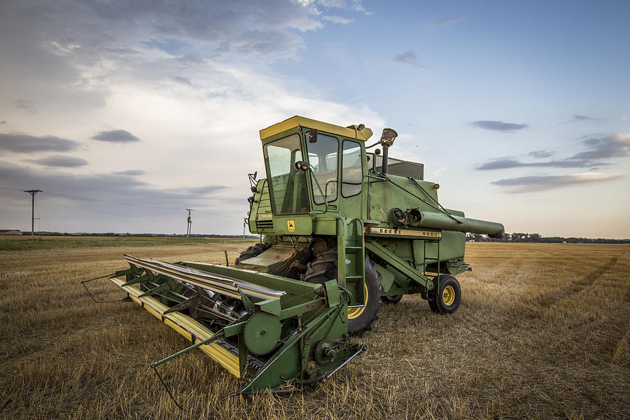 Vintage John Deere Photograph by Chris Harris - Fine Art America