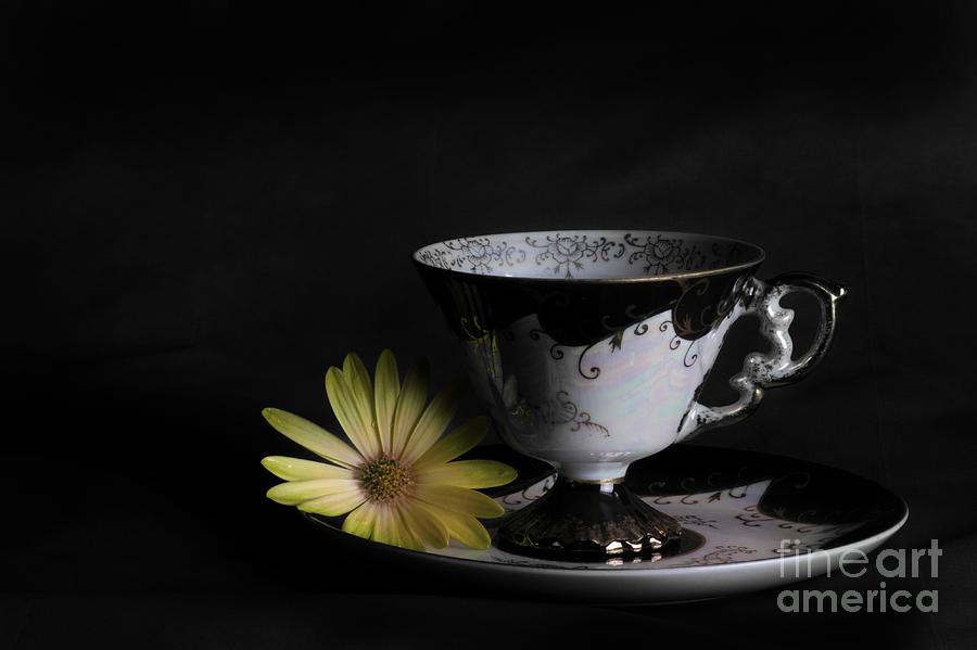 Tea Photograph - Vintage by John Edwards
