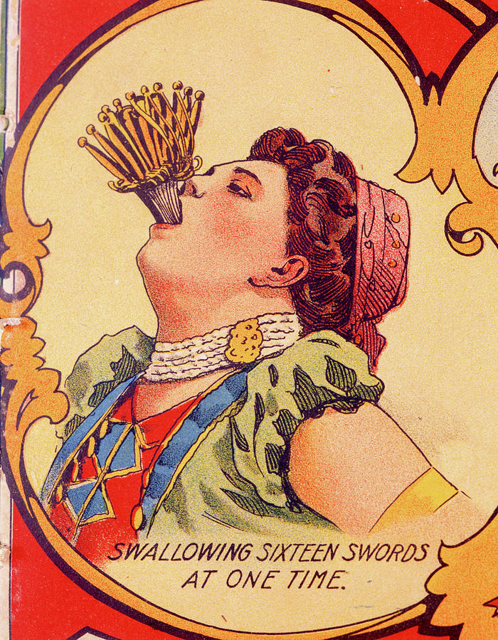 Vintage Karmi Magic Illusionist Poster Photograph