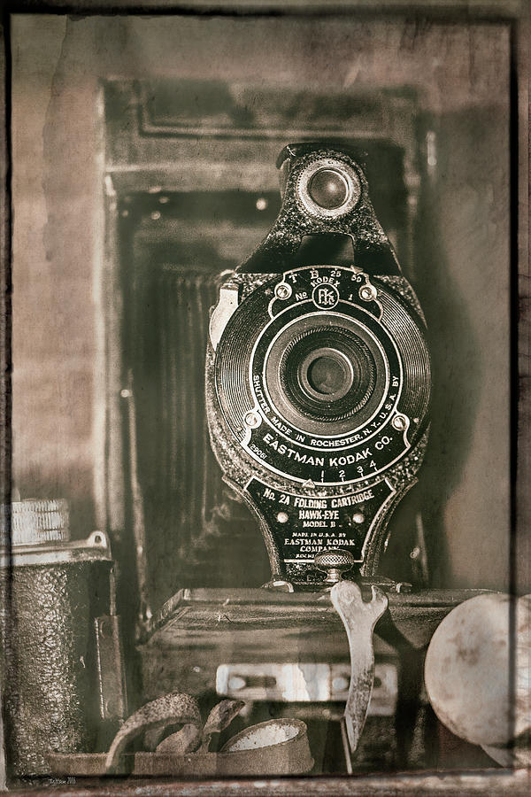 Vintage Kodak Camera Photograph by Teresa Wilson