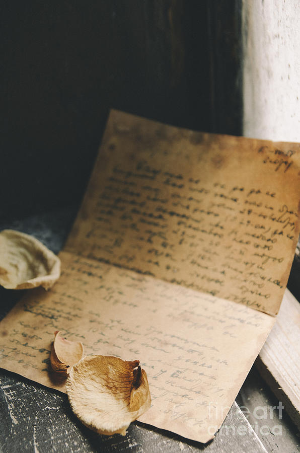 Vintage Letters Photograph by Jelena Jovanovic