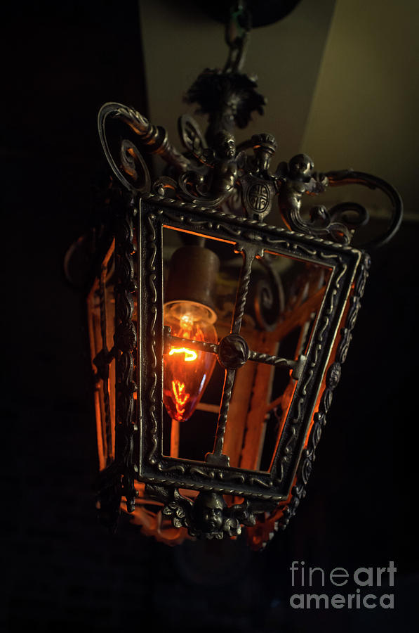 Vintage Lightbulb Lantern Photograph By Ezume Images - Fine Art America