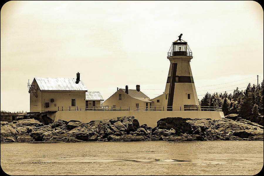 Vintage Lighthouse Photograph by Margo Cat Photos - Fine Art America